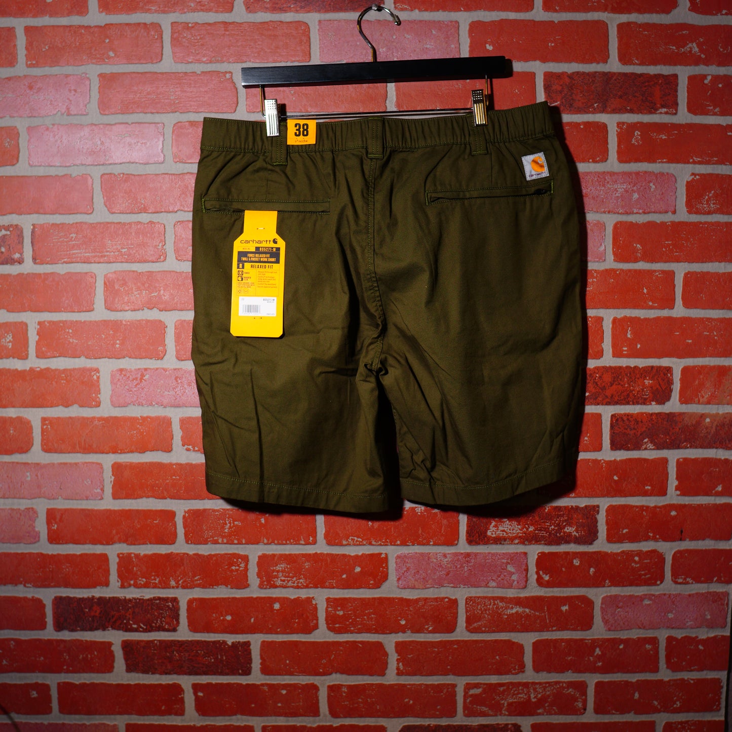 DS Carhartt Dark Green Work Wear Shorts