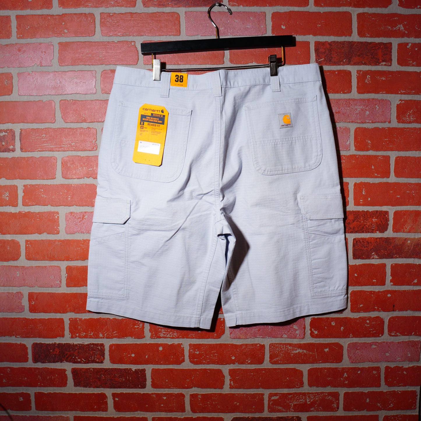 DS Carhartt Grey Work Wear Cargo Shorts