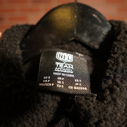 VTG Oakland Raiders Black Fleece Jacket