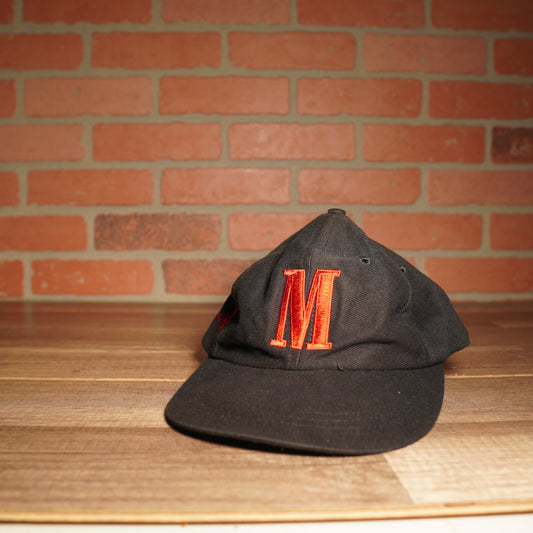 VTG Marlboro M Logo Strapback Hat
