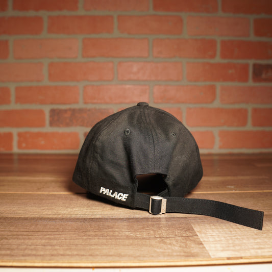 Palace P Logo Black Strapback Hat
