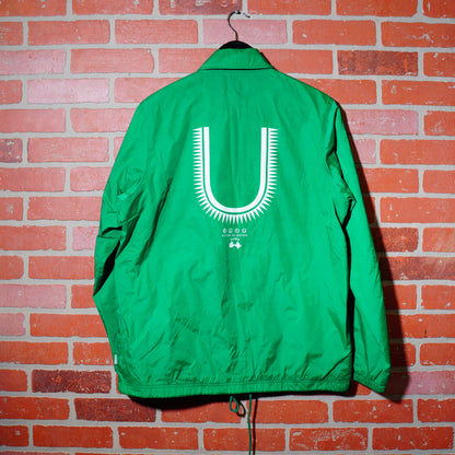 Undercover No Gods No Masters Green Nylon Windbreaker Jacket