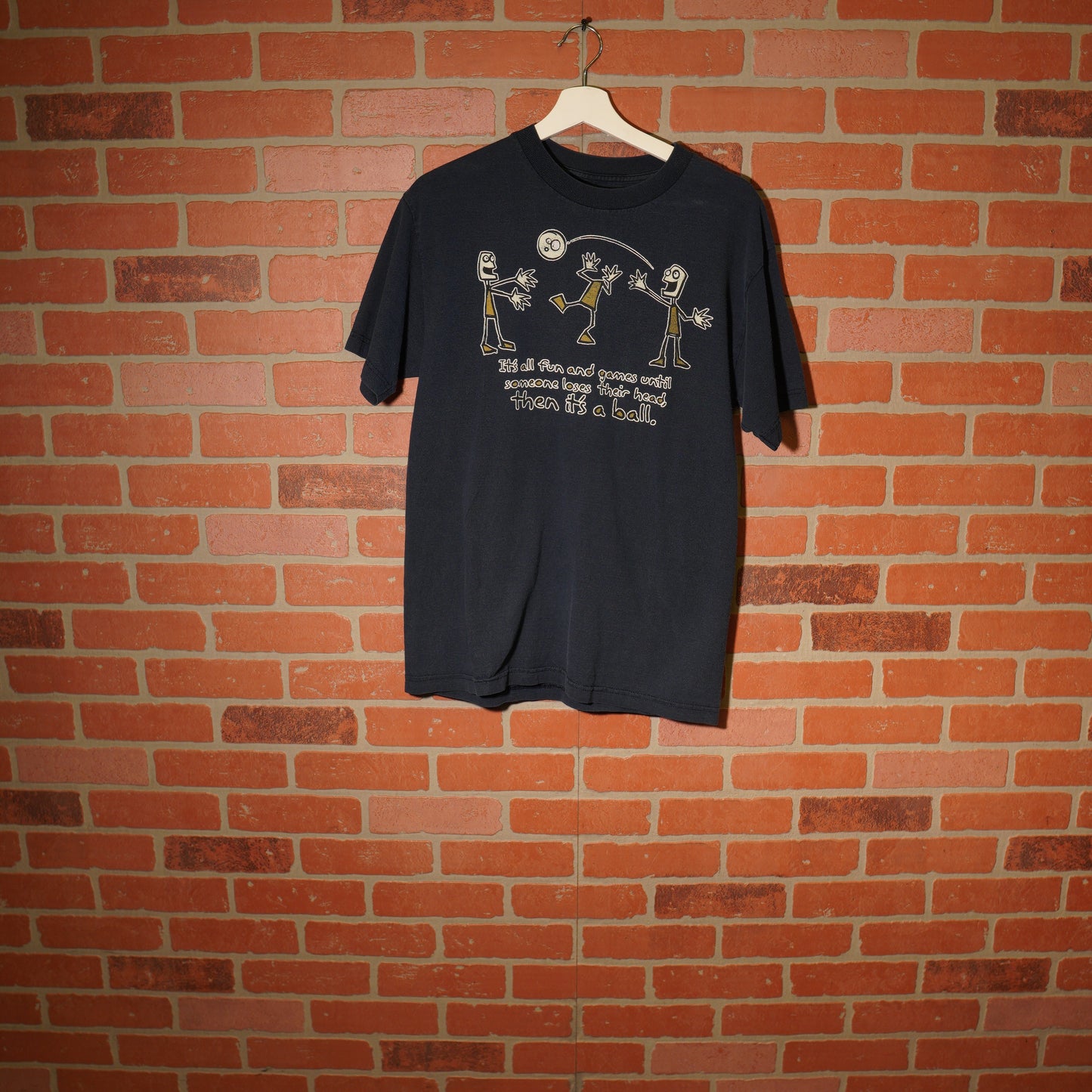 VTG Y2K Fun And Games Ball Tee