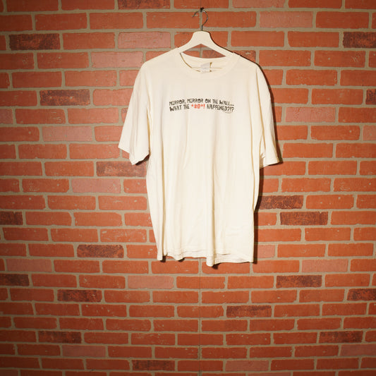 VTG Y2K Mirror Mirror Quote Tee
