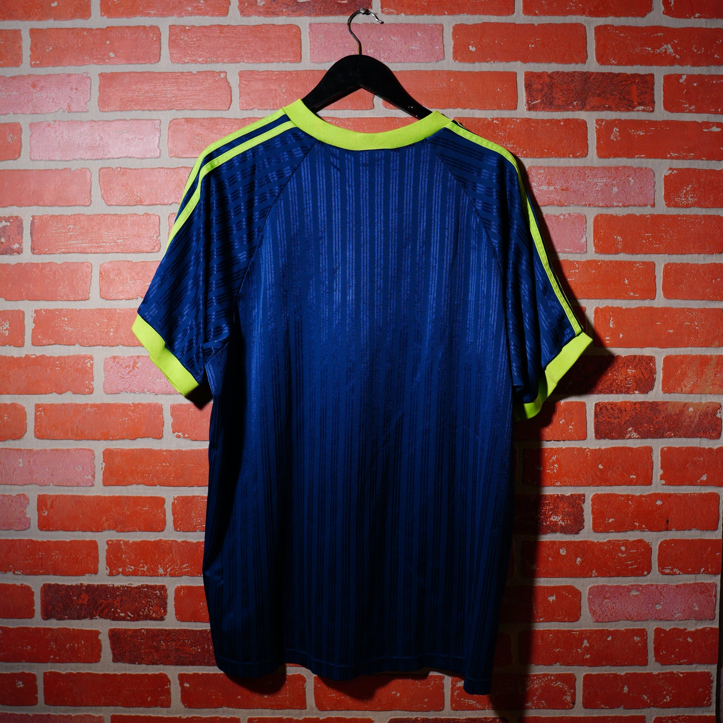 VTG Adidas Navy/Green Soccer Jersey