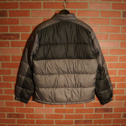 DS Columbia Black/Grey Puffer Zip-Up Jacket