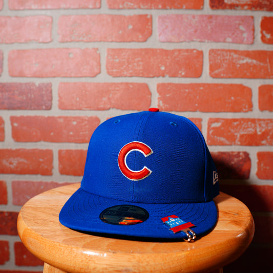 MLB Chicago Cubs Crosses Patch Fitted Hat