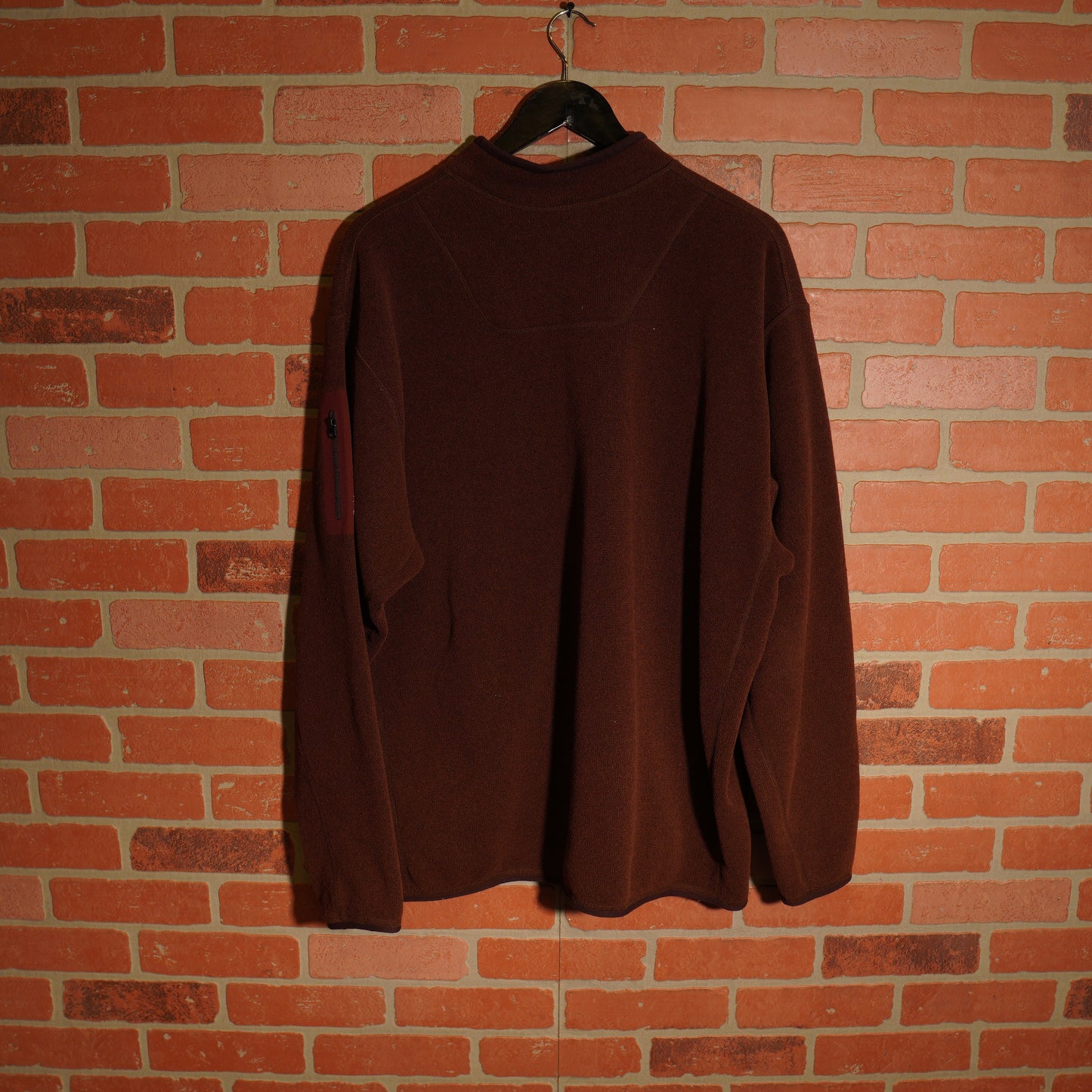 Arc'Teryx Brown Quarter-Zip Sweater