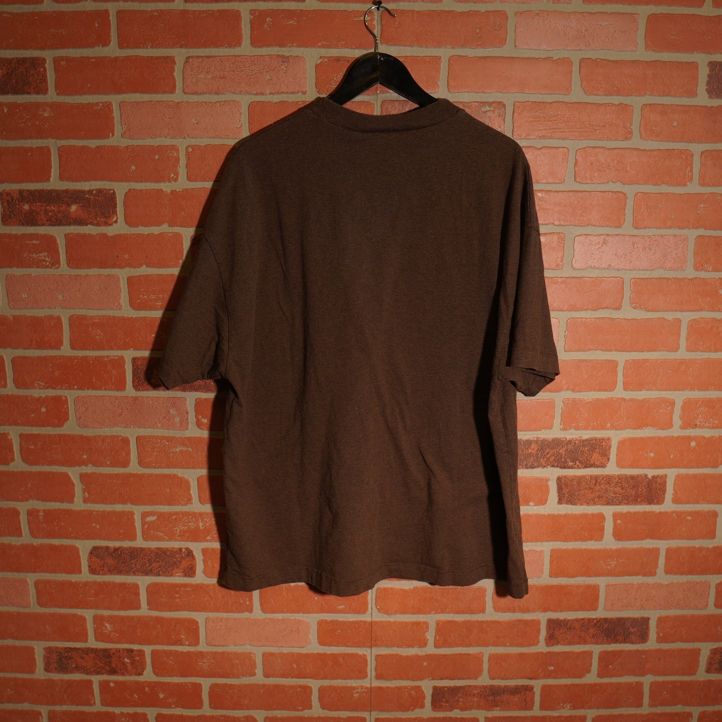 Fear Of God Essentials Brown Center Logo Oversized Tee