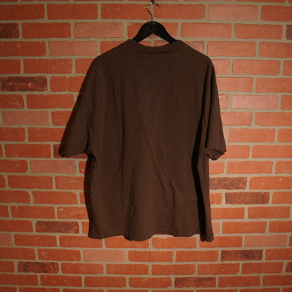 Fear Of God Essentials Brown Center Logo Oversized Tee