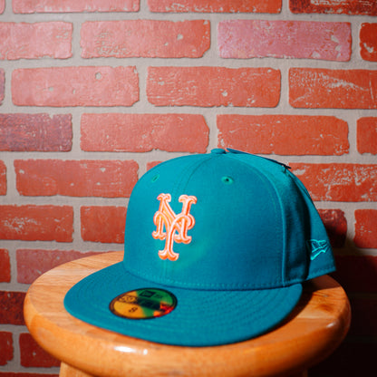 MLB New York Mets World Series Patch Fitted Hat