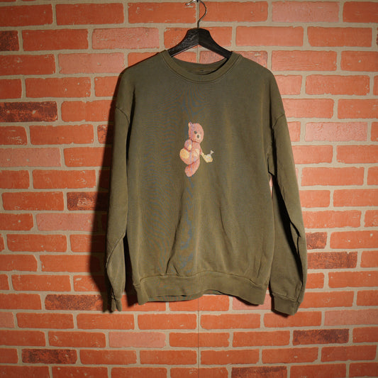 Travis Scott Astroworld Olive Green Crewneck