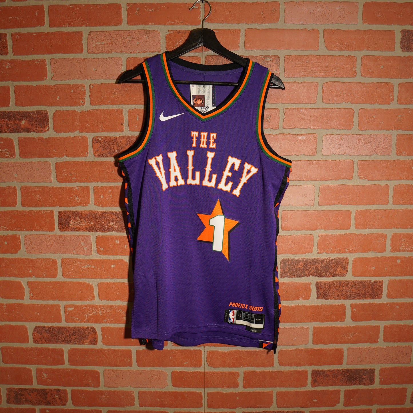 Nike NBA Phoenix Suns The Valley Devin Booker Basketball Jersey