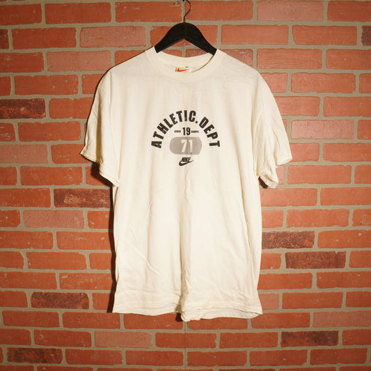 VTG DS Nike Athletic Dept White Tee