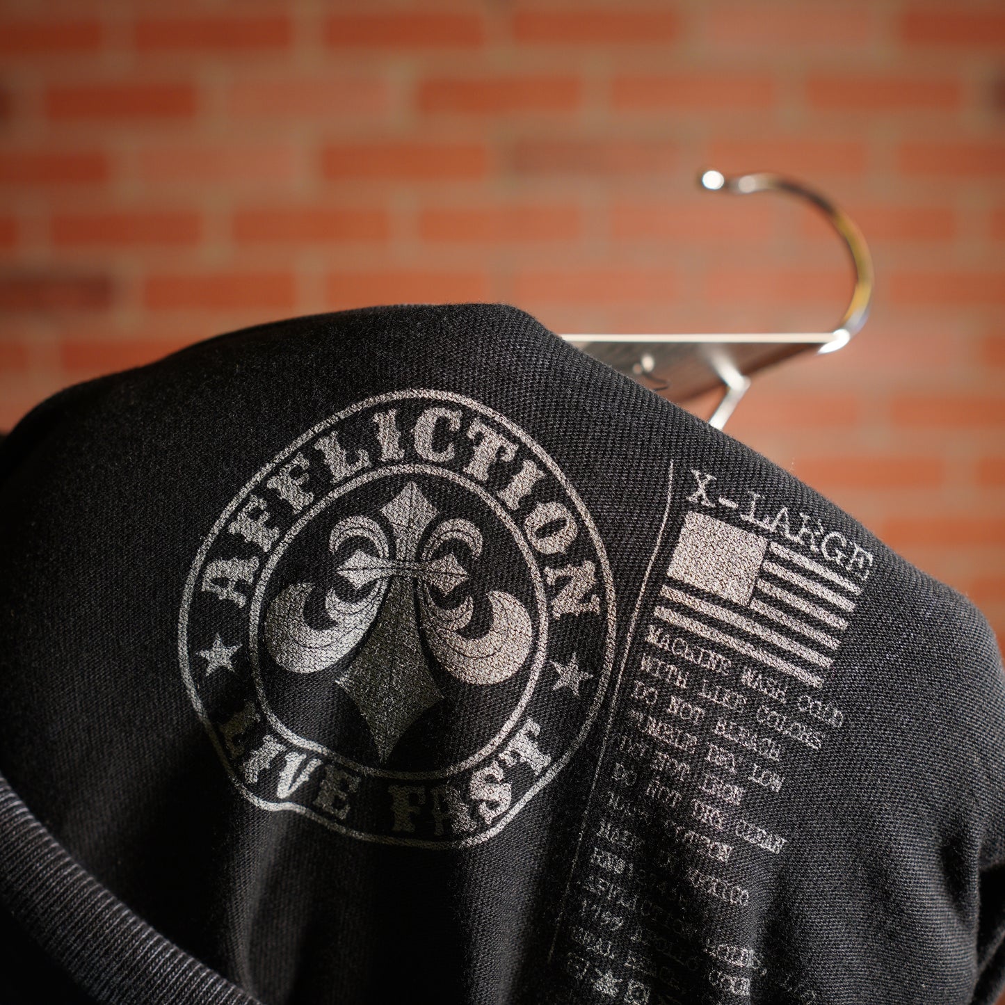 VTG Y2K Affliction Black Cross L/S Tee