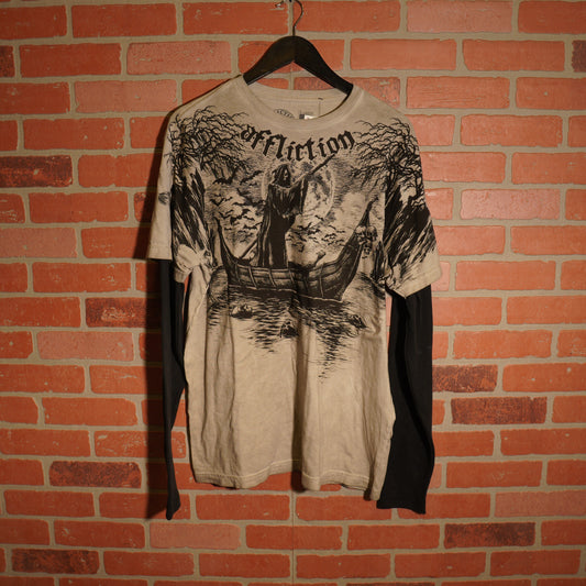 VTG Y2K Affliction Grim Reaper L/S Tee