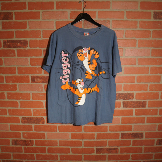 VTG Disney Designs Tigger Blue Tee