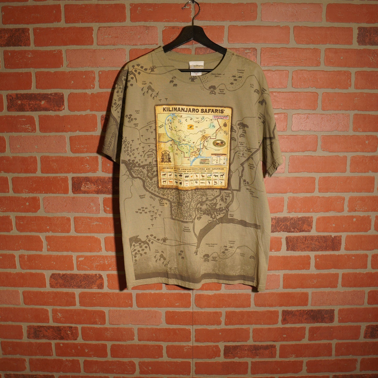 VTG Walt Disney World Animal Kingdom Kilimanjaro Safaris AOP Tee