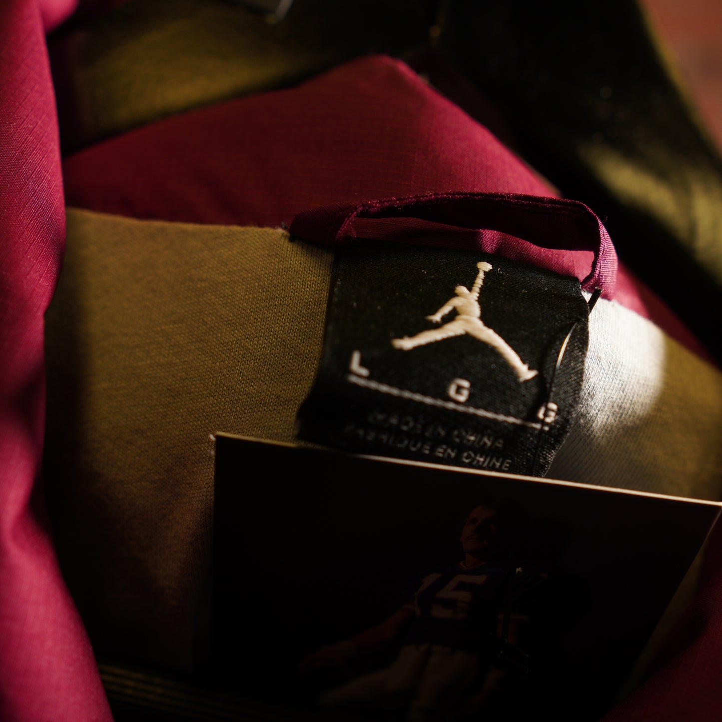 VTG Jordan Brand Burgundy Coach Jacket