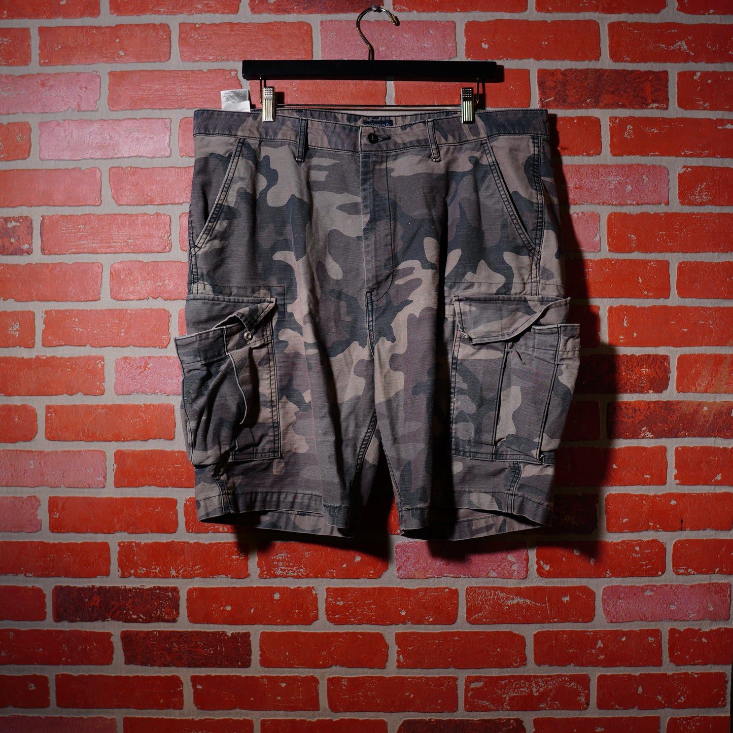 VTG Levis Camo Cargo Shorts