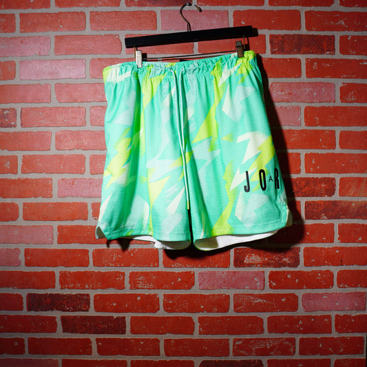 Jordan Brand Light Green Basketball Shorts