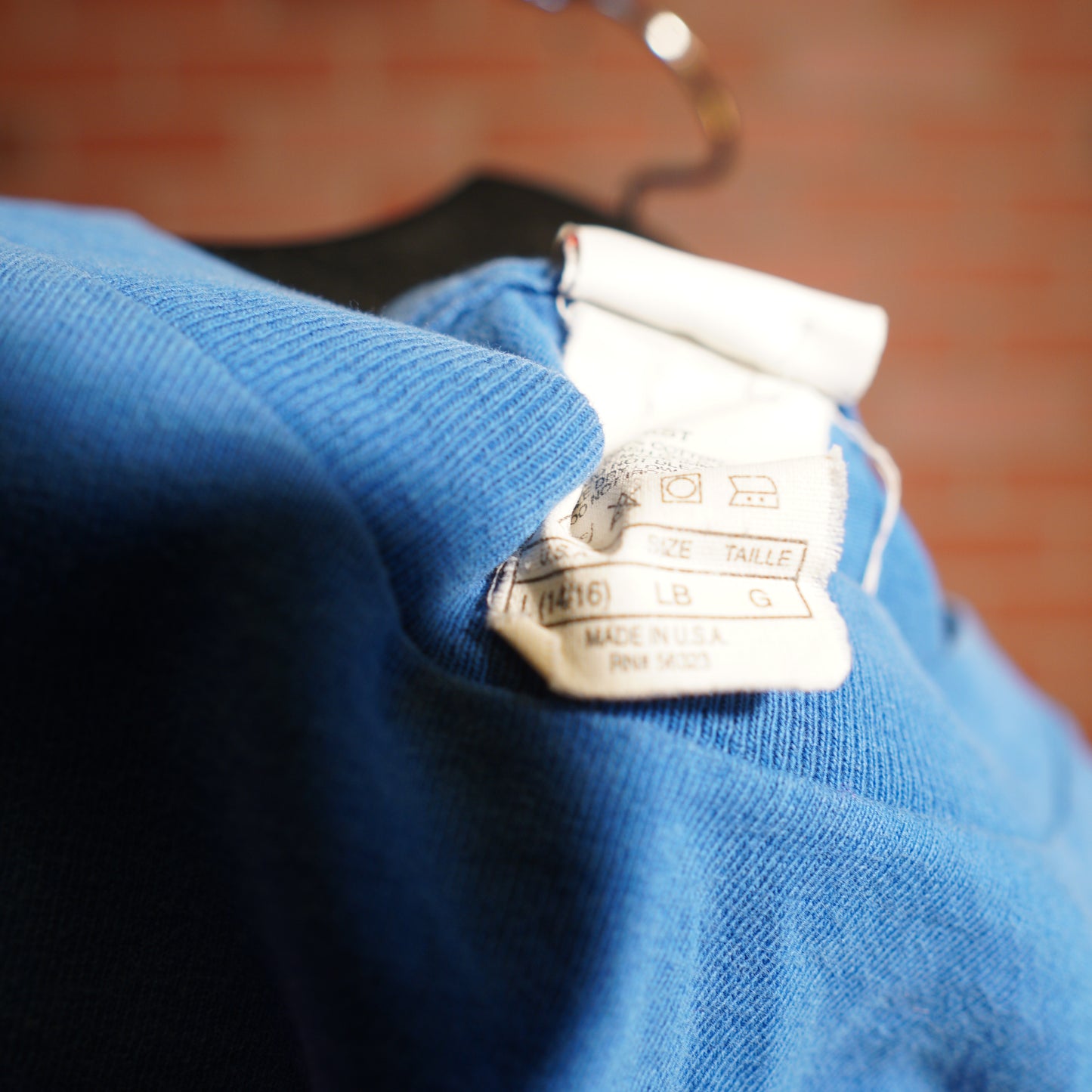 VTG Youth Nike Blue Logo Tee