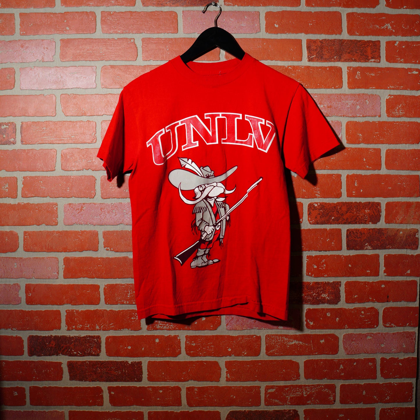 VTG UNLV Hey Reb Red Tee