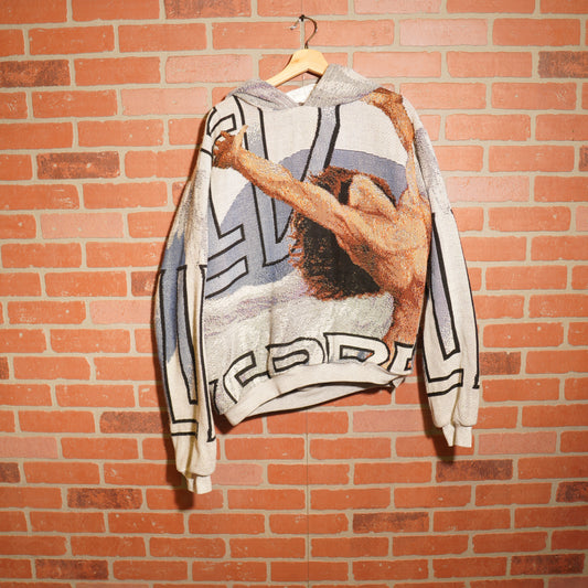 Trevs1of1 1990's Led Zeppelin Custom Tapestry Hoodie