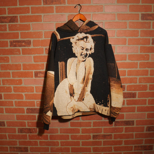 Trevs1of1 1990's Marilyn Monroe Custom Tapestry Hoodie