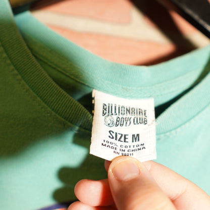 Billionaire Boys Club Astronaut Head Teal Tee