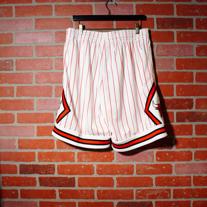 Mitchell & Ness NBA Chicago Bulls Pinstripe Shorts