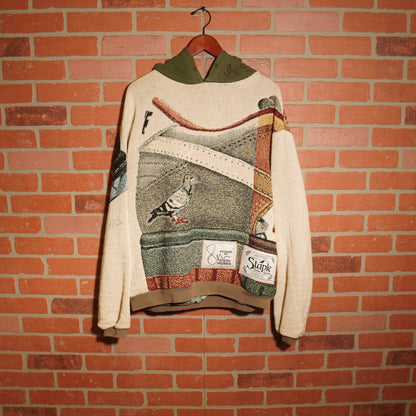 Trevs1of1 2021 Staple What the Dunk 3/4 Custom Tapestry Hoodie