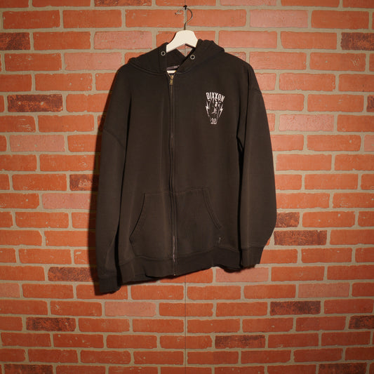 VTG Y2K Dixxon Zip-Up Hoodie