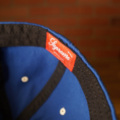 Supreme X Thrasher Logos Blue Hat