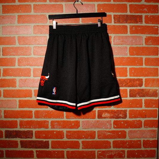 Mitchell & Ness NBA Chicago Bulls Black Shorts