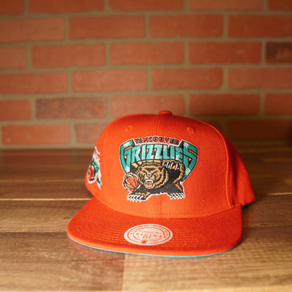 NBA Vancouver Grizzlies Red Snapback Hat