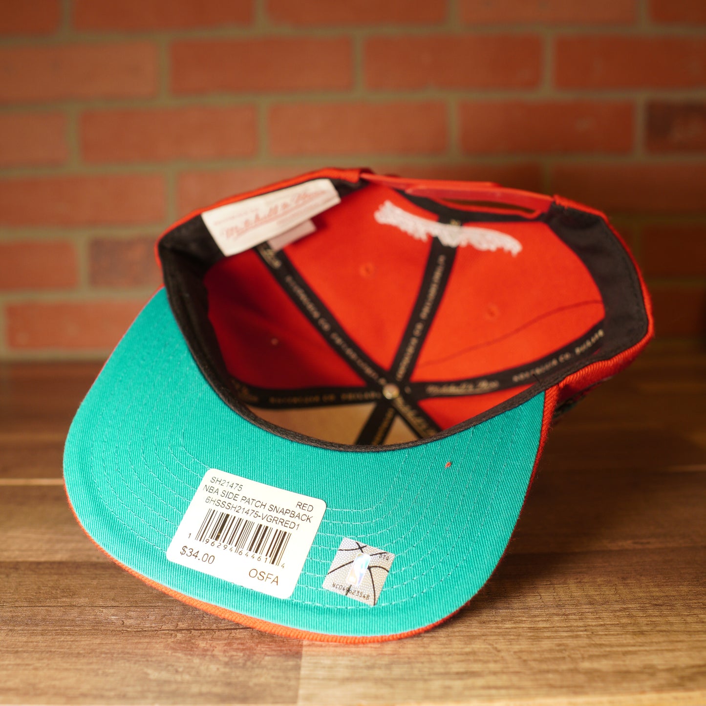 NBA Vancouver Grizzlies Red Snapback Hat