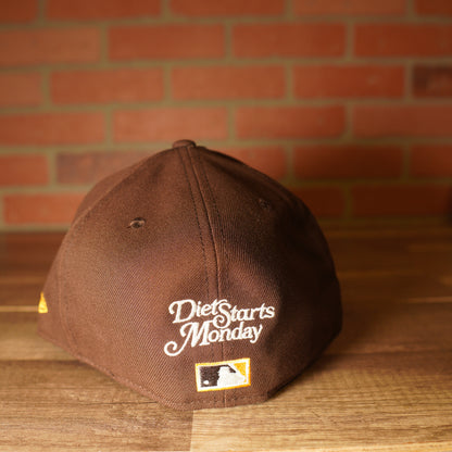 MLB San Diego Padres Diet Starts Monday Fitted Hat