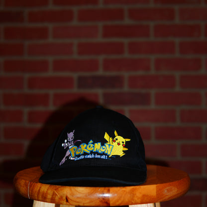 VTG Youth Pokémon Pikachu Mewtwo Strapback Hat