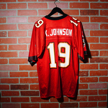 VTG Reebok NFL Tampa Bay Buccaneers Johnson Jeresy