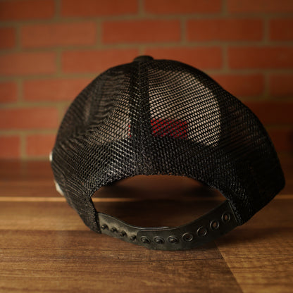 VTG Y2K Skull Trucker Hat