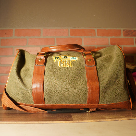 VTG MGM Grand Cast Duffle and Make-Up Bag