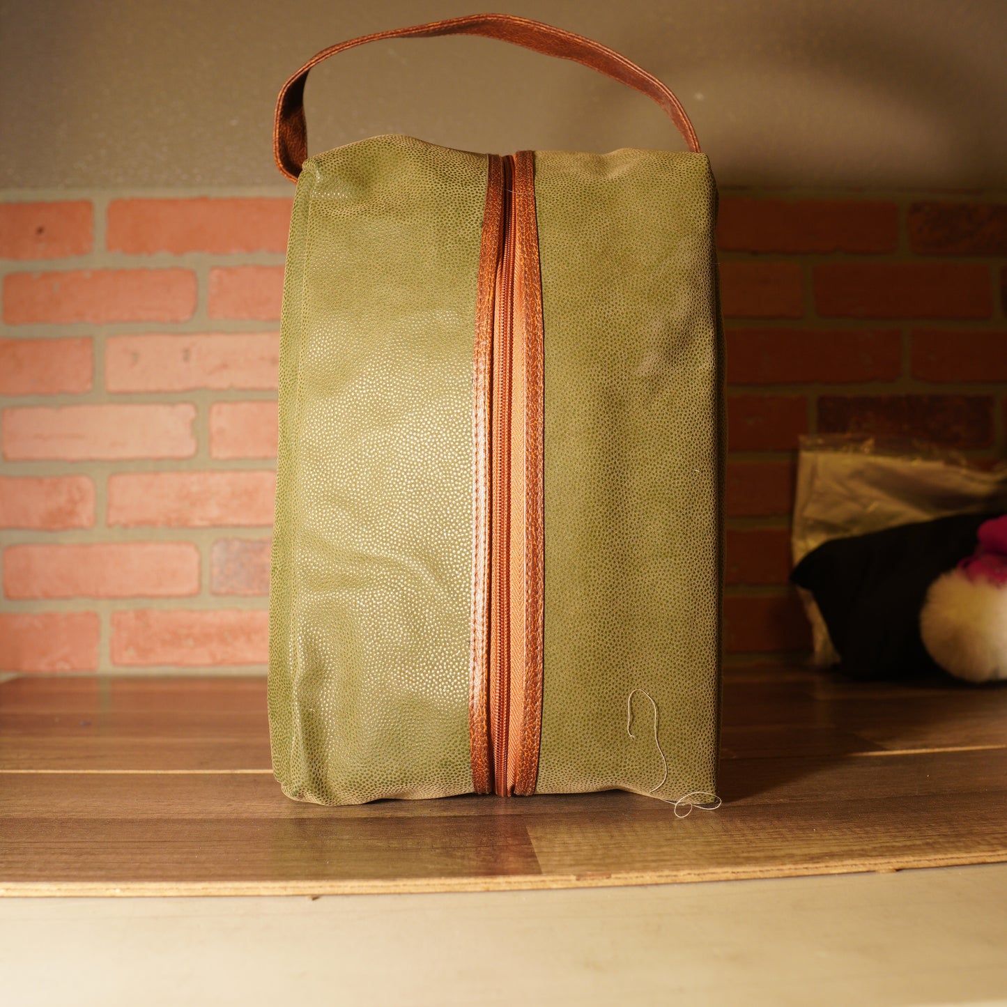 VTG MGM Grand Cast Duffle and Make-Up Bag