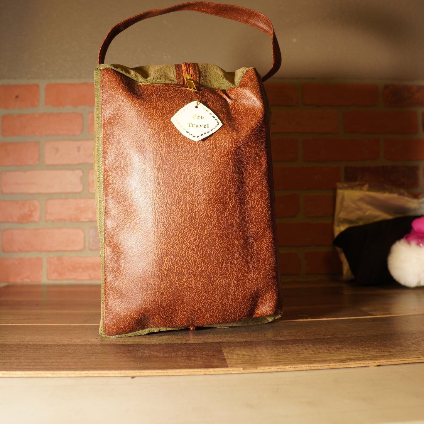 VTG MGM Grand Cast Duffle and Make-Up Bag