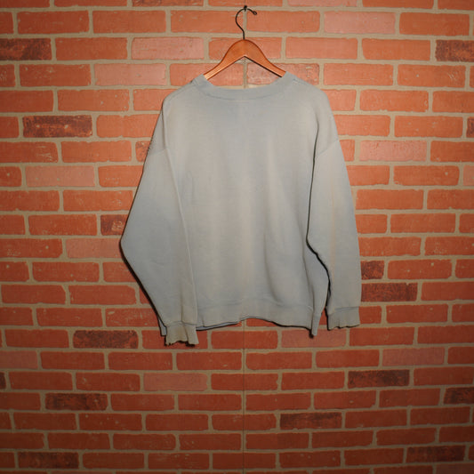 Trevs1of1 1990's Grateful Dead Dancing Bears Light Blue Adidas Crewneck