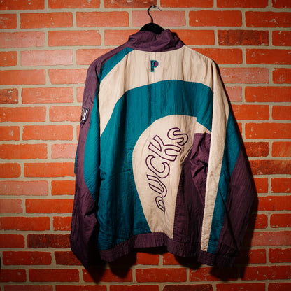 VTG Pro Player NHL Mighty Ducks Windbreaker Jacket