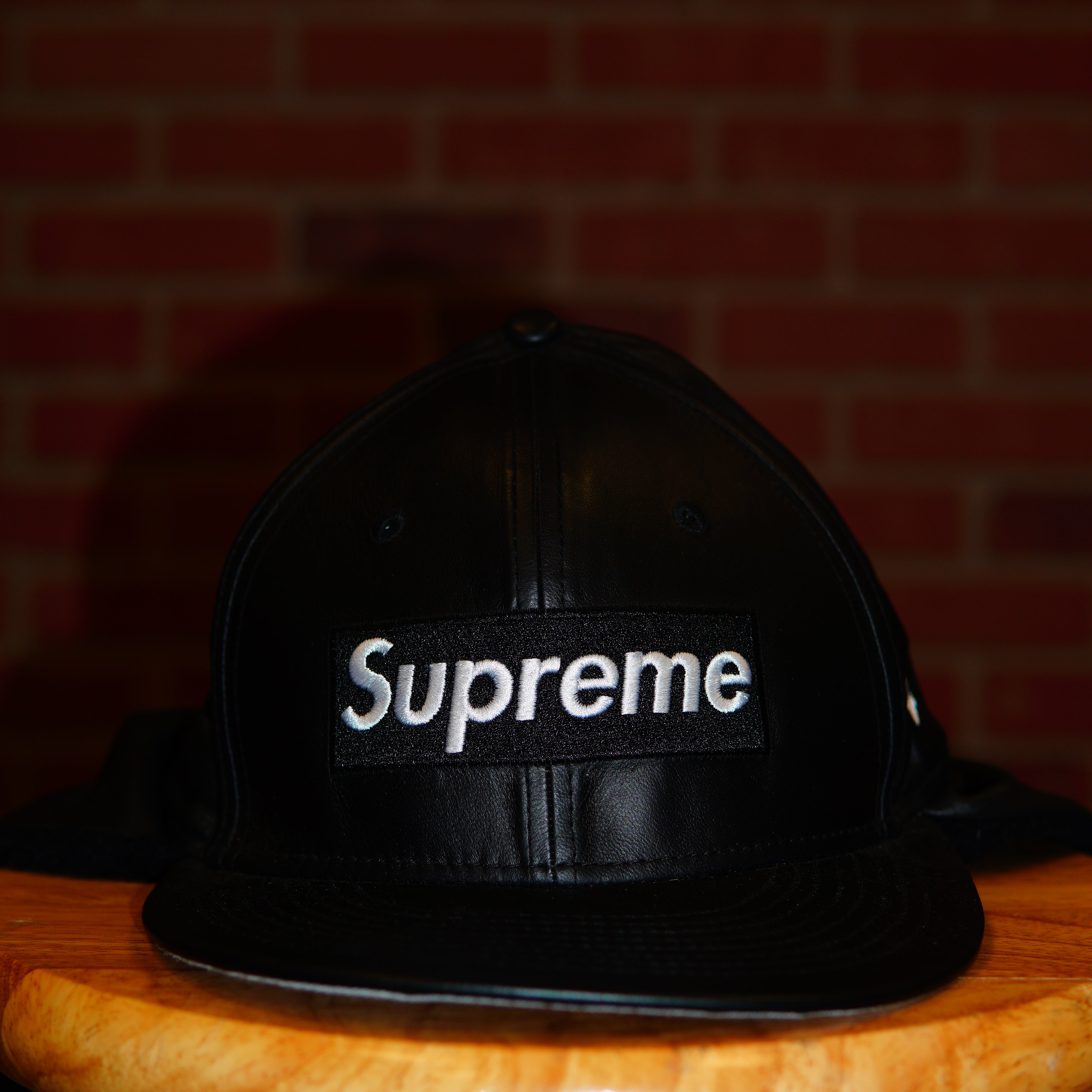 Supreme X New Era Earflap Box Logo Fitted Hat – Yesterday's Fits