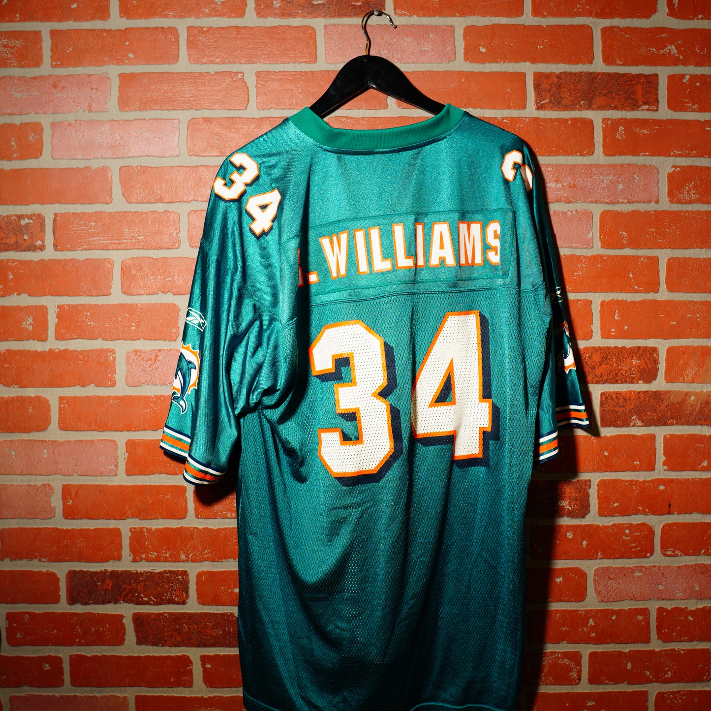 VTG NFL Miami Dolphins R. Williams Football Jersey