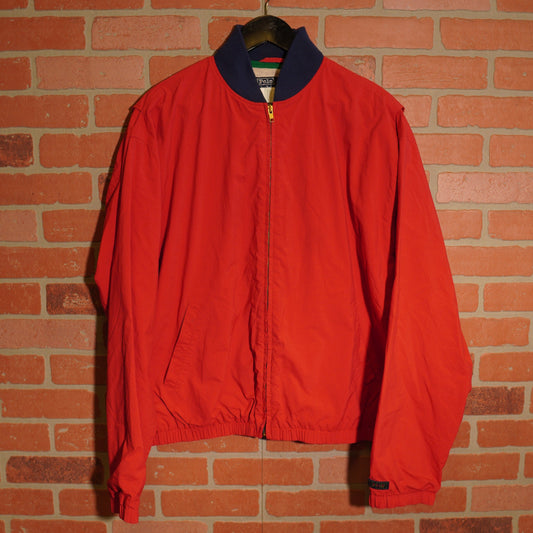 VTG Polo By Ralph Lauren Red Zip-Up Jacket