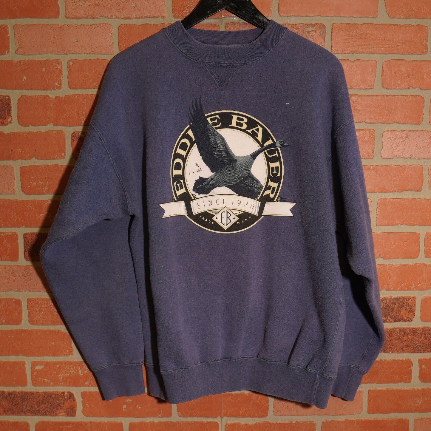 VTG Eddie Bauer Blue Crewneck